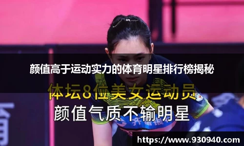 颜值高于运动实力的体育明星排行榜揭秘